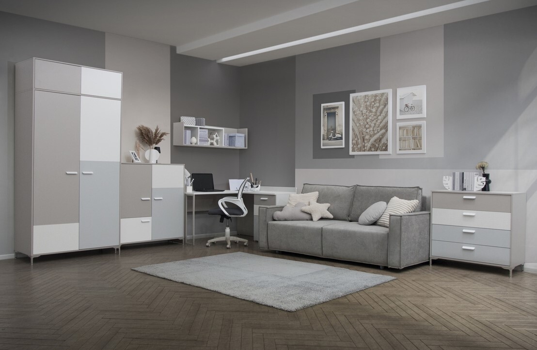 Мебель для подростковой комнаты "LIBERTY BEIGE"