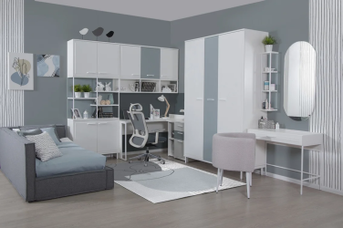 Мебель для подростковой комнаты "COLLEGE WHITE"