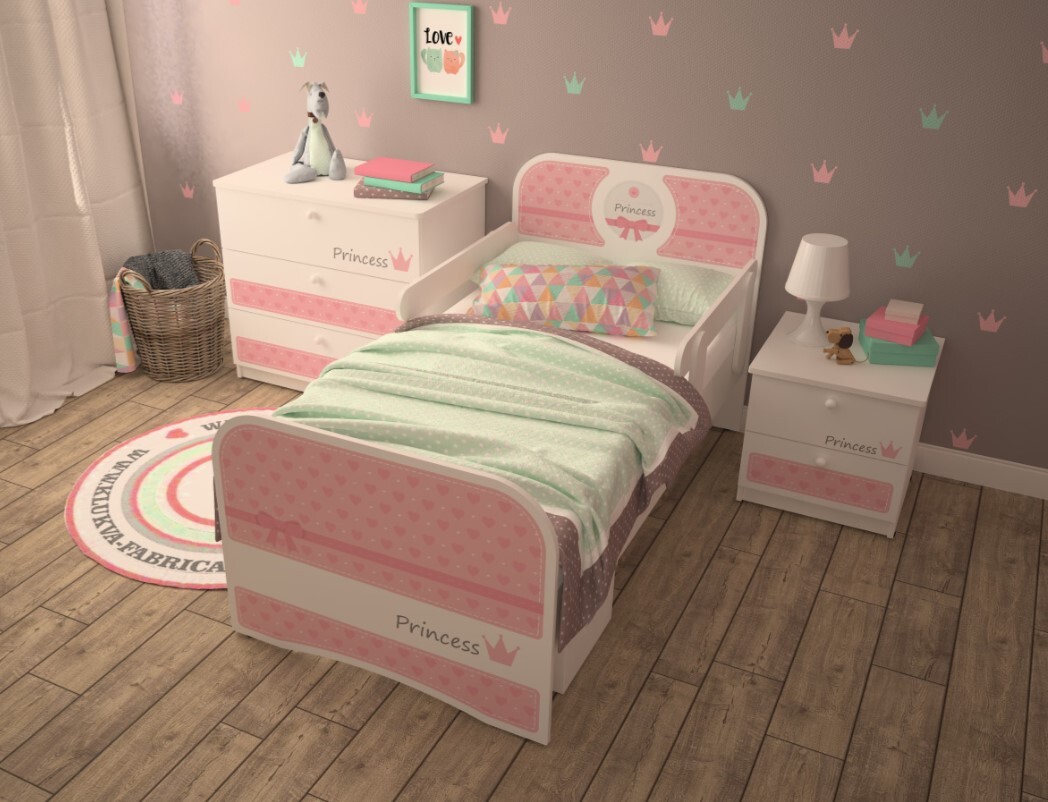 Комната для принцессы "Baby Texture"