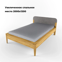 Кровать островная большая "Тэль"