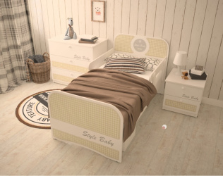Детский гарнитур "Стильные детки Baby Texture"